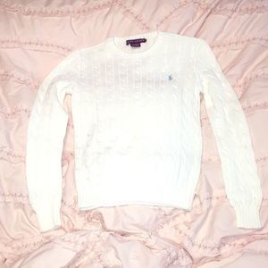 Ralph Lauren long sleeve cable knit sweater